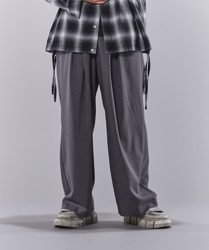 Tuck Wide Slacks [Limited Edition]