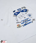 [May 15 12:00 on sale] J.LEAGUE × FREAK’S STORE Limited Edition SUPPORTERS SHORT SLEEVE TEE [Yokohama F. Marinos] - White