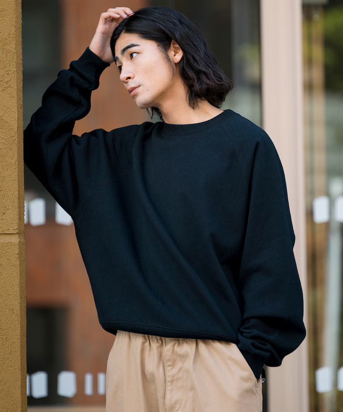 12oz Short Length Heavyweight Raglan Sleeve Sweat/Short Length 【Limited Release】