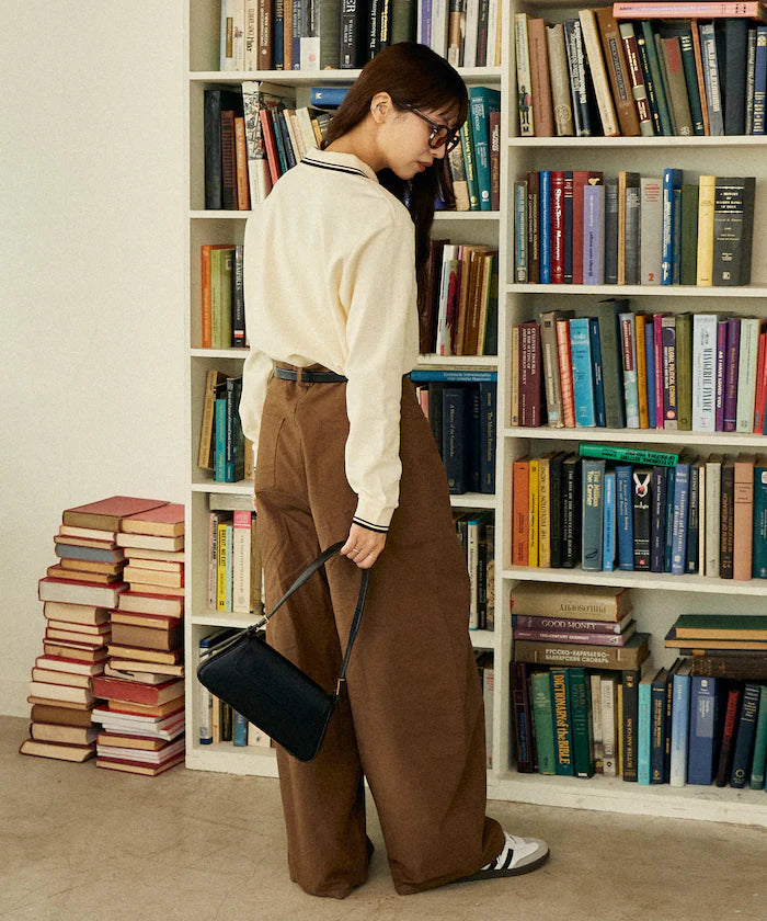 Barrel Pants with Slash Pocket Limited Edition