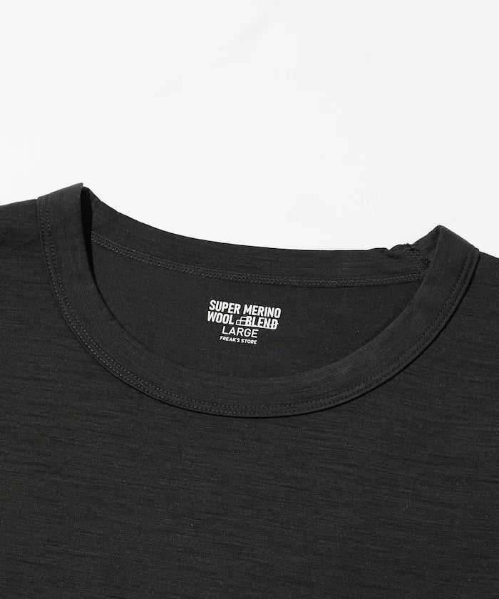 Washable Merino Wool Blend Long Sleeve T-Shirt