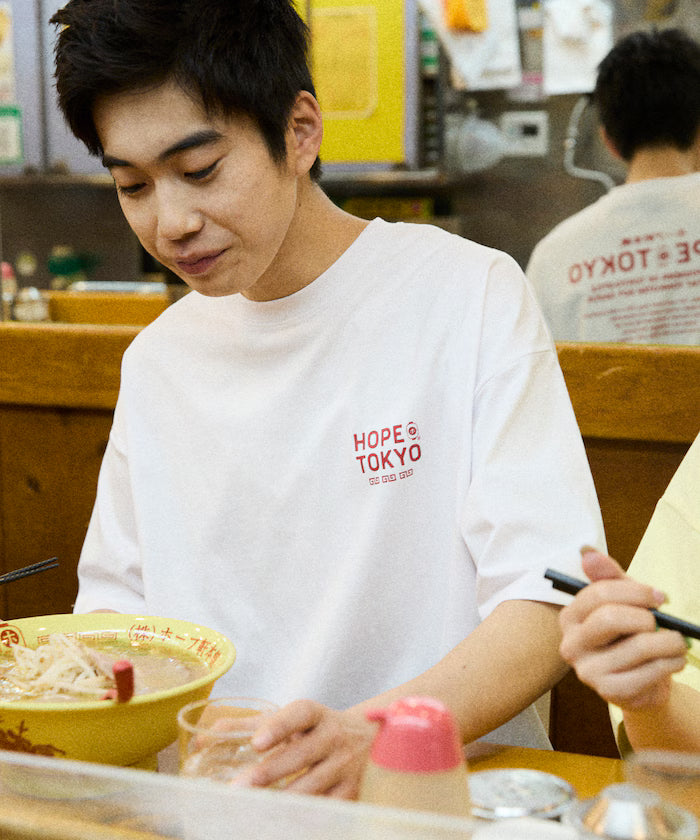 Hope Ken Honpo x FREAK'S STORE Exclusive Big Silhouette Back Print Crew Neck T-Shirt [Limited Edition]