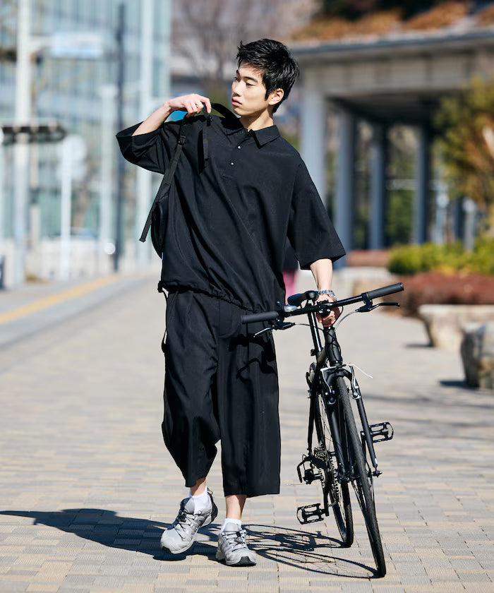 AiRide/Air Ride Wide Silhouette Squeequid Pants/Pocketable/Quick Dry/UV Cut [Limited Edition]