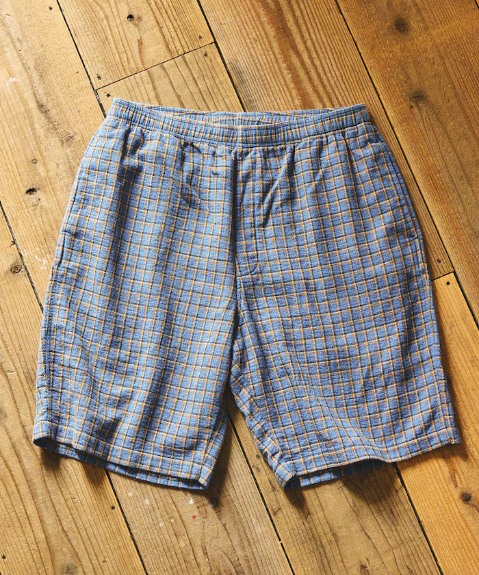 AUSTRALIAN COTTON Check Easy Shorts
