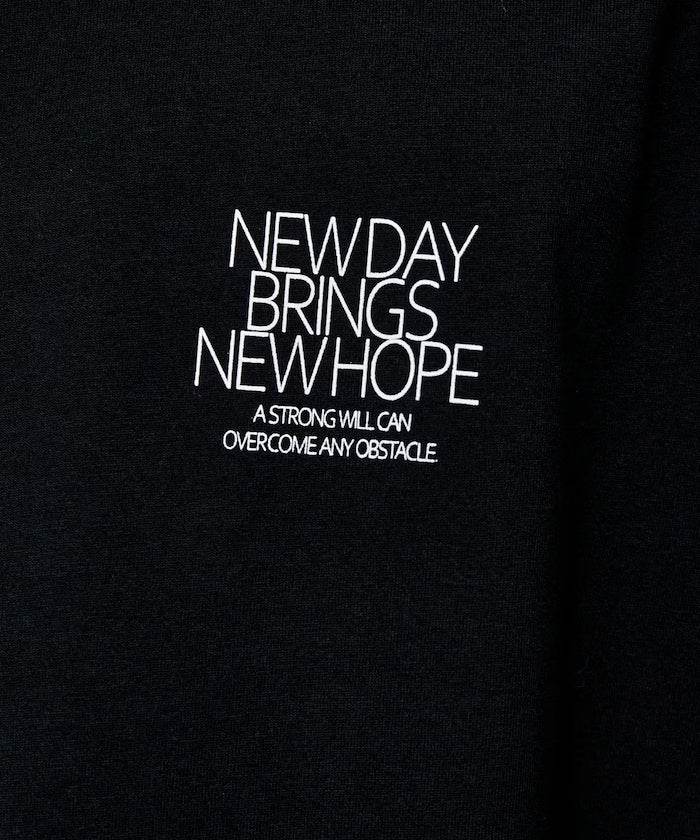 LOVE POP STUDIO NEW DAY Typography T-shirt Limited Edition