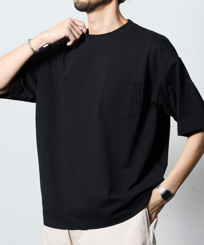 STORATECH/Wide Silhouette Crew Neck T-Shirt/Antibacterial/Odor Resistant/Antimicrobial/UV Cut/Contact Cooling/Water Absorbent and Quick Drying 【Limited Edition】