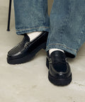 Ragsoul Penny Loafer / Moccasin Loafer [Limited Edition] - Black