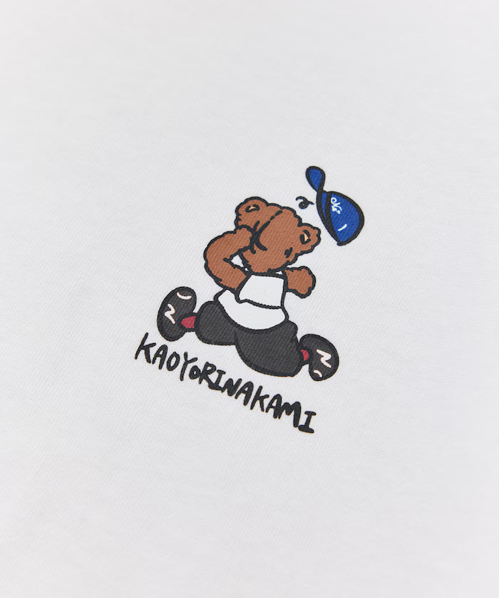 [Sales start on May 22 at 12:00] kaoyorinakami × FREAK'S STORE / Kaoyorinakami limited edition Hashiri Punch Bear Tee