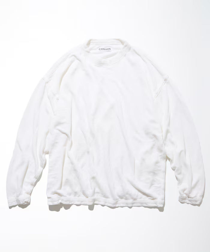 French Linen Reversible Long Sleeve T-Shirt