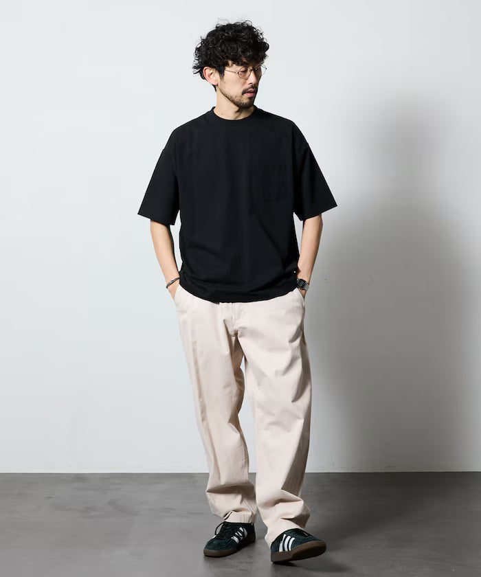 STORATECH/Wide Silhouette Crew Neck T-Shirt/Antibacterial/Odor Resistant/Antimicrobial/UV Cut/Contact Cooling/Water Absorbent and Quick Drying 【Limited Edition】