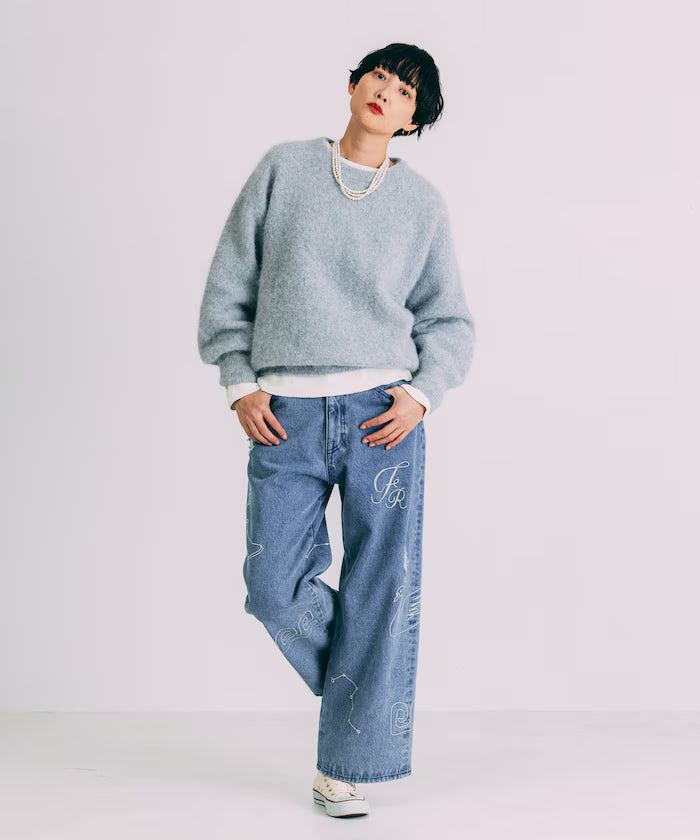 Fluffy Knit Pullover