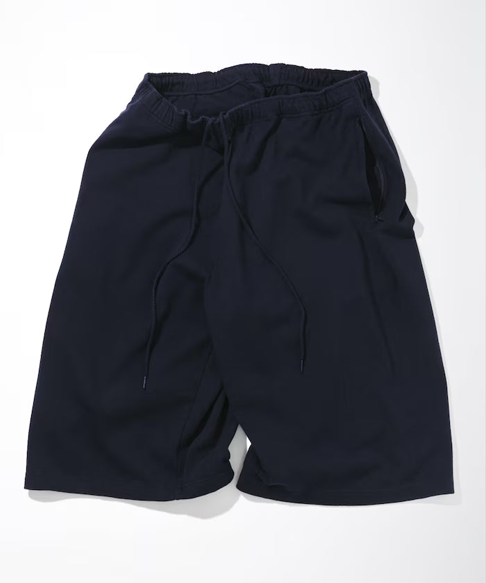 Heavy Weight Jersey Gym Shorts - Navy