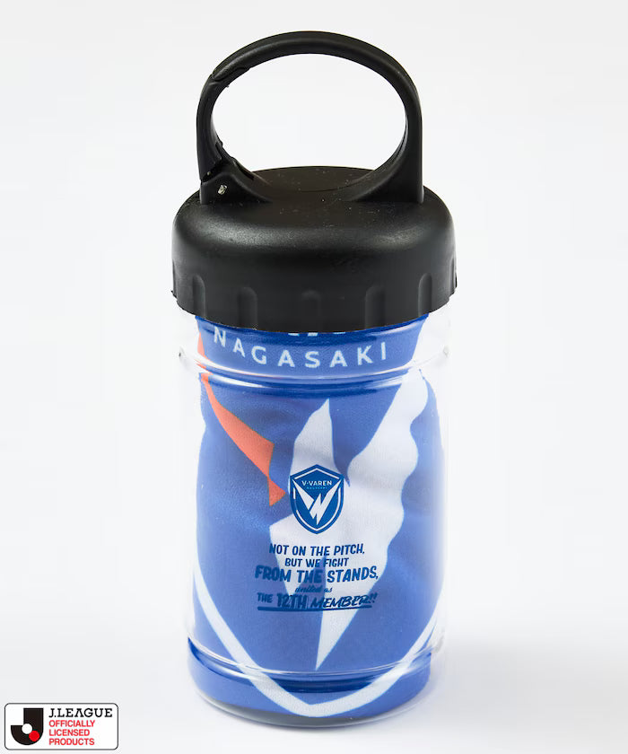 [Sales Start May 15 12:00] J.LEAGUE × FREAK'S STORE Exclusive Cool Towel Muffler W/Bottle - V-Varen Nagasaki