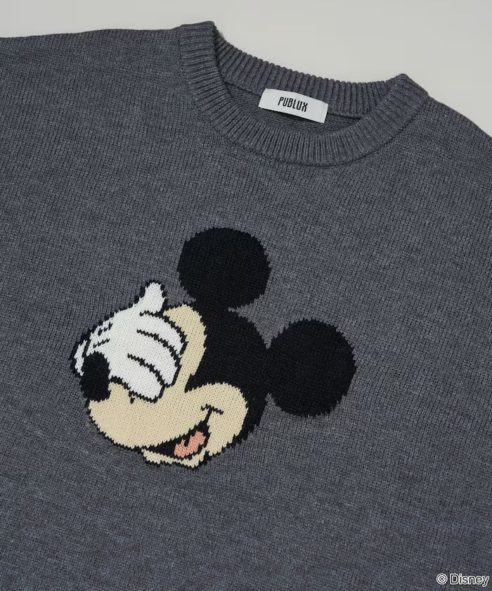 Custom Mickey Mouse Face Knit