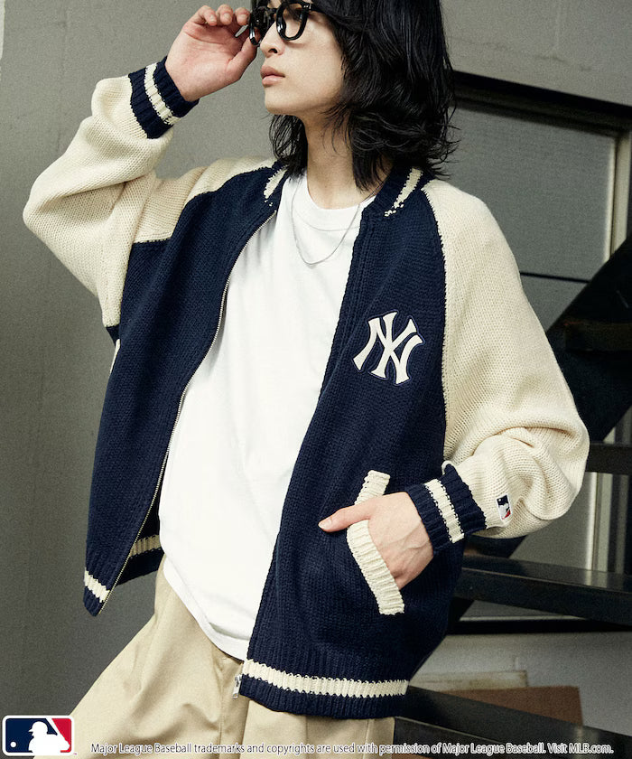 Custom ZIP KNIT CARDIGAN
