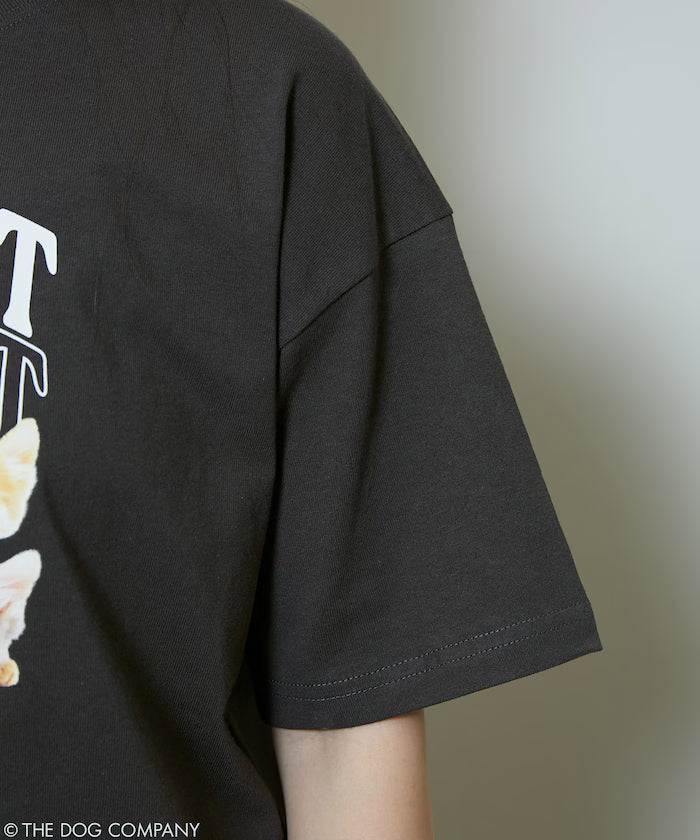 THE DOG / THE CAT Collegiate Style T-Shirt Limited Edition