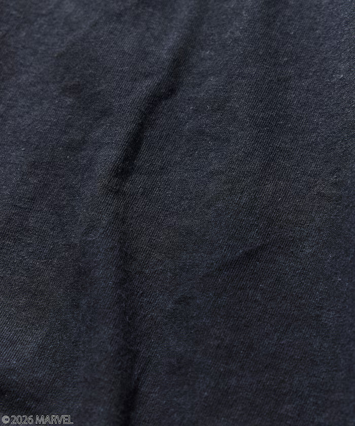 MARVEL/Marvel Avengers Crew Neck T-Shirt / Electrostatic Flock Processing