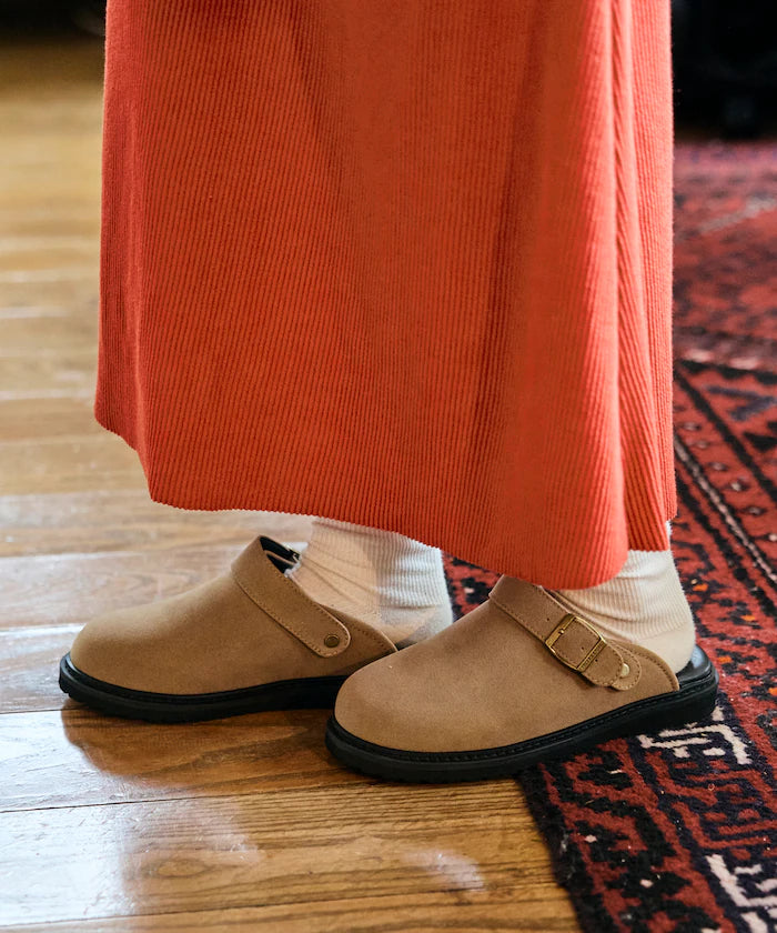 Limited Edition Leatherette SW 2way Clog Sandals with Backstrap