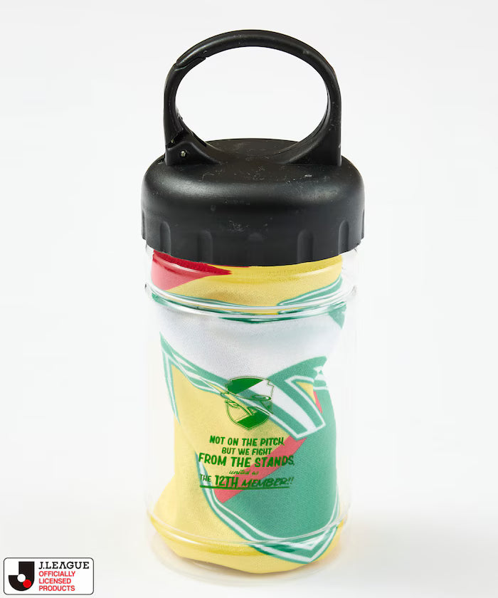 [Sales Start May 15 12:00] J.LEAGUE × FREAK'S STORE Exclusive Cool Towel Muffler W/Bottle - JEF United Chiba