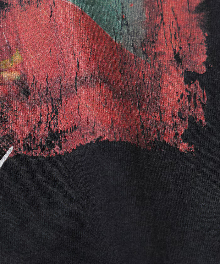 【EXCLUSIVE】Vintage-like Slipknot Back Print T-shirt / Slipknot