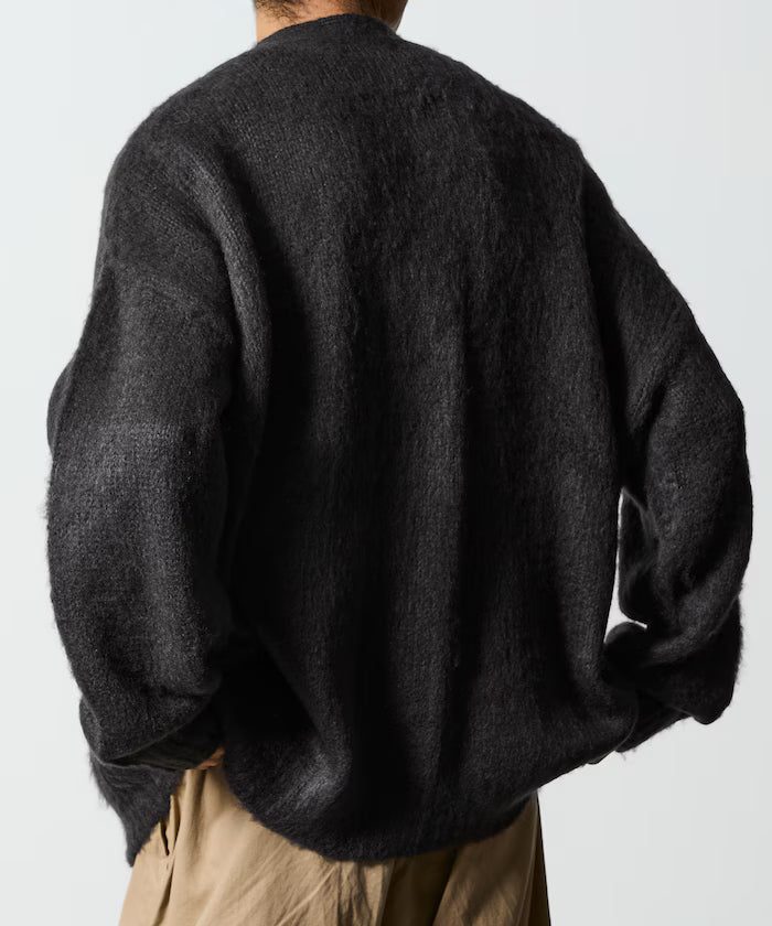 Relax Fit Shaggy Knit Loose Cardigan 【Limited Edition】