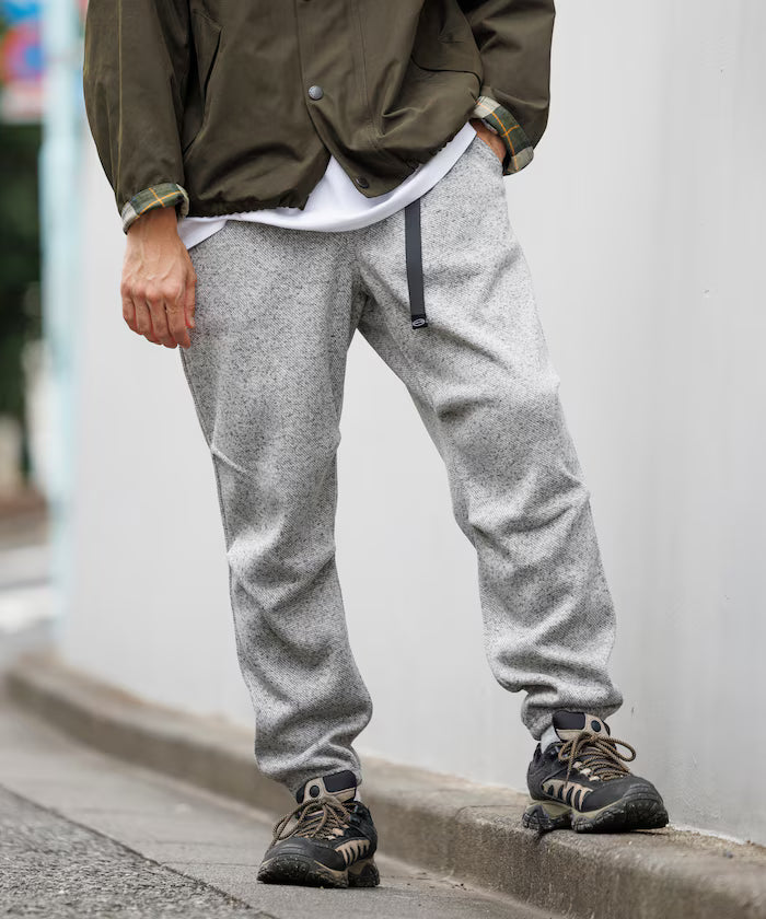 Relaxed Fit Knit Fleece Easy Jogger Pants