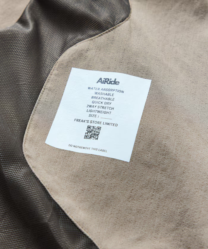 AiRide/Air Ride Relax Fit Packable Travel Set Up/Tailored Jacket/Wide Tapered Pants/Quick Dry/UV Cut 【Limited Edition】
