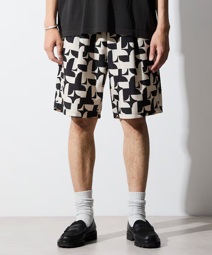Pattern Easy Shorts / All-over Print Short Pants / Compatible with Setup