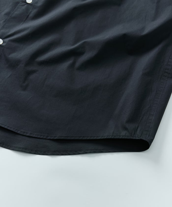 Relax Fit Relaxed Fit Band Collar Short Sleeve Shirt [Limited Edition]