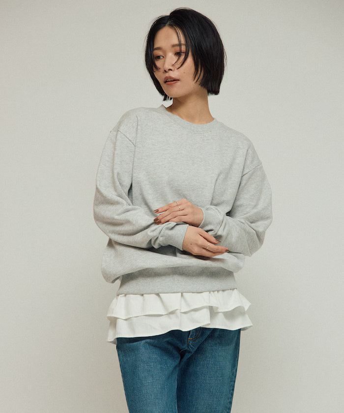 Organic Cotton Multiway Color Sweat / Back毛 Sweat / Set Item