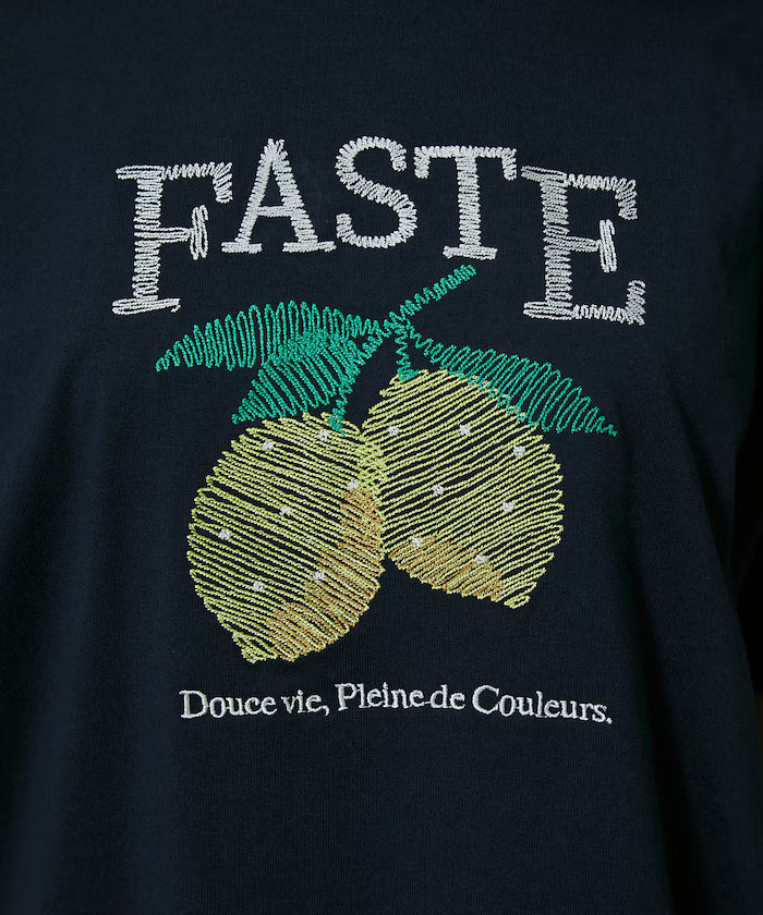 Lemon Embroidery T-shirt Limited Edition