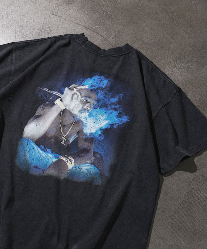 【EXCLUSIVE】2pac S/S Tee/Tupac Back Print T-Shirt - Sumi Kuro