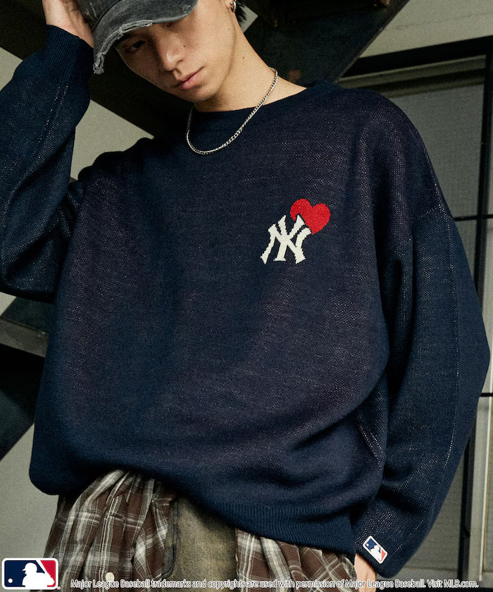 Custom HEART LOGO KNIT