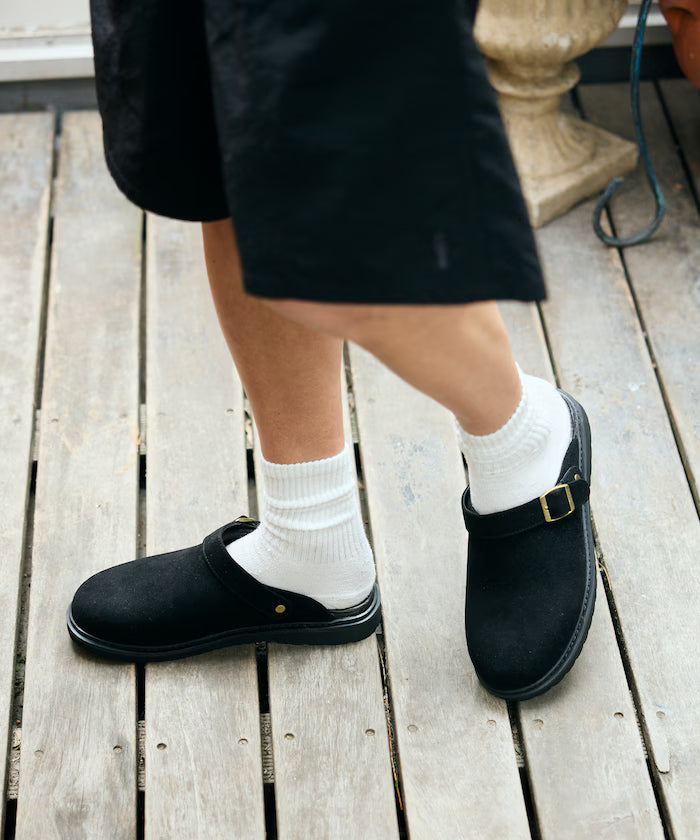 Limited Edition Leatherette SW 2way Clog Sandals with Backstrap
