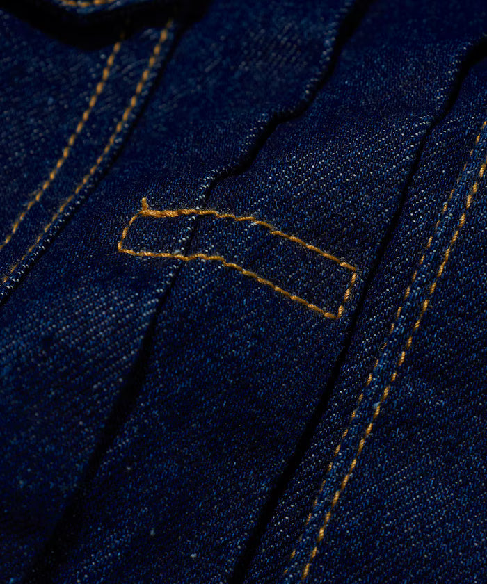 Short-Length Relaxed Denim Trucker Jacket