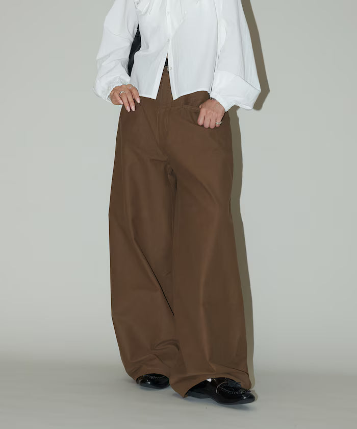Barrel Pants with Slash Pocket Limited Edition