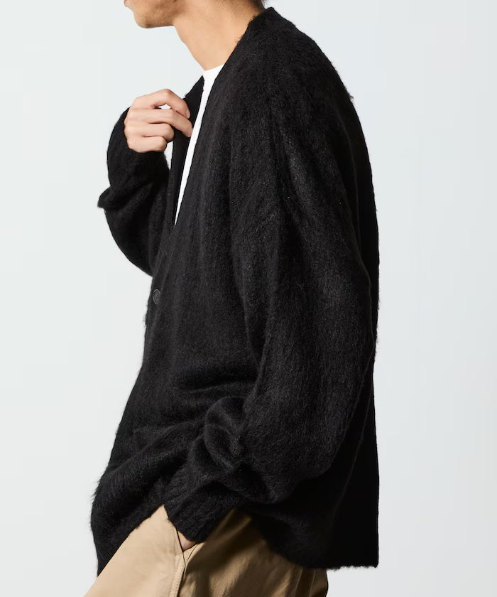Relax Fit Shaggy Knit Loose Cardigan 【Limited Edition】