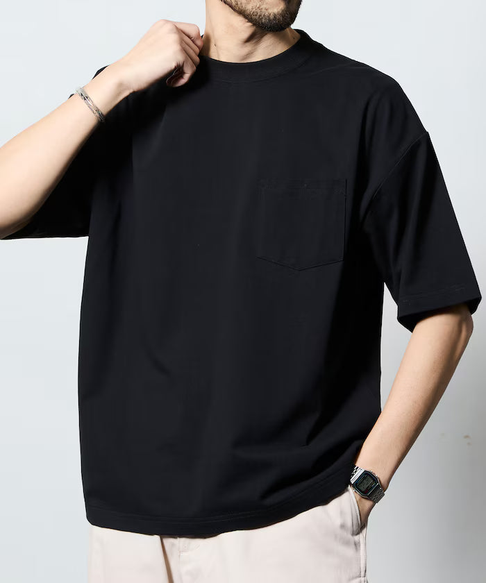 STORATECH/Wide Silhouette Crew Neck T-Shirt/Antibacterial/Odor Resistant/Antimicrobial/UV Cut/Contact Cooling/Water Absorbent and Quick Drying 【Limited Edition】