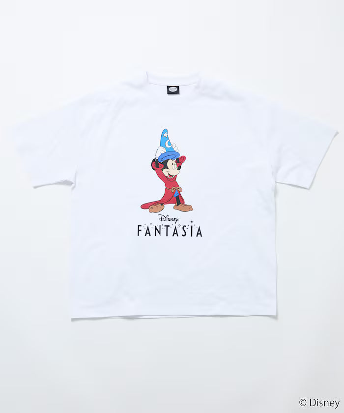 DISNEY/Mickey Mouse 'Fantasia'/Crew Neck Print T-Shirt 【Limited Edition】