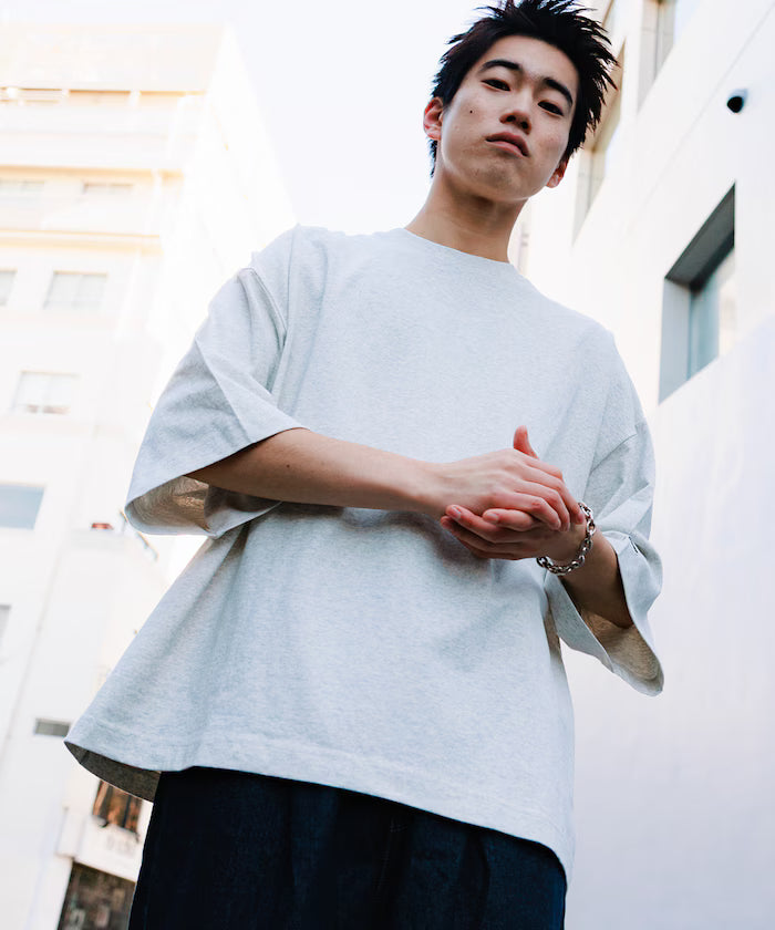 Big Silhouette One Point Crew Neck T-Shirt / Wide Silhouette [Limited Edition]