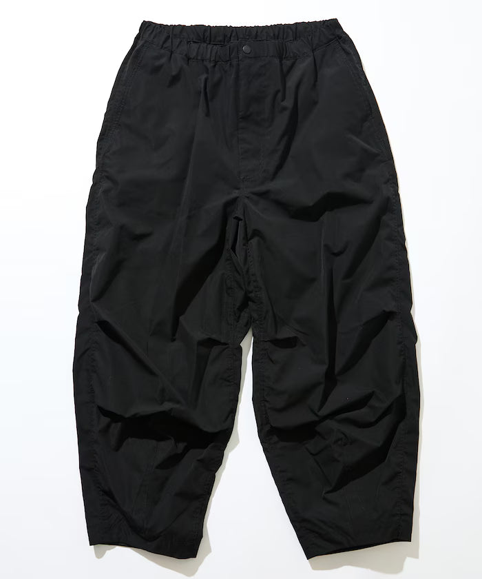 Quick Dry Fabric Wide Silhouette Poly Rip Cross Military Circus Pants/UV Cut/Quick Dry 【Limited Edition】