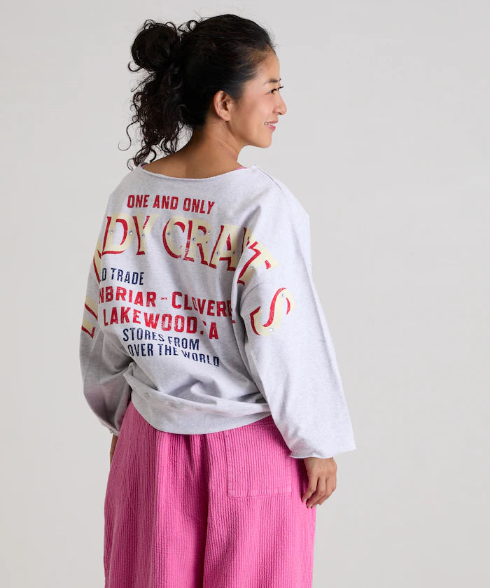 2WAY Front-Back Big Logo T-Shirt