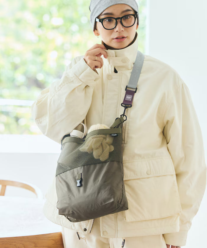 EXPANDER SHOULDER BAG [Bag only] - Olive