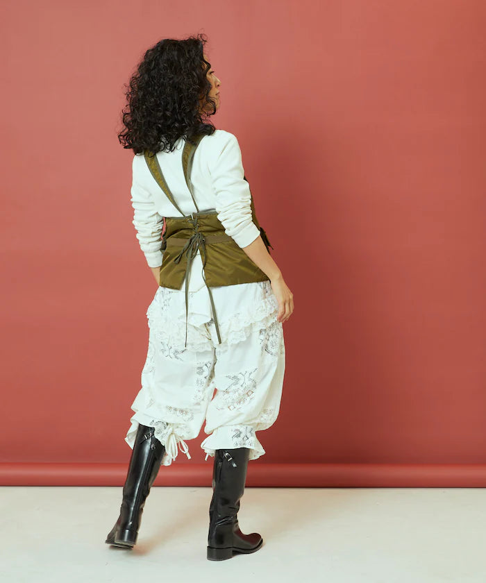 2WAY Lace Bolero & Chaps Pants