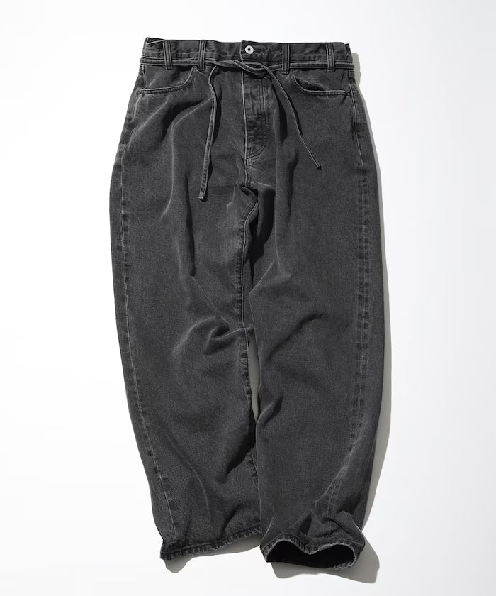 Selvedge Denim Pant “Baggy” - Gray