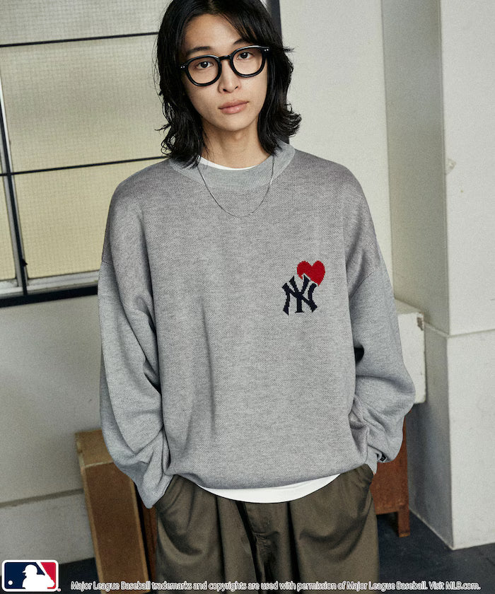 Custom HEART LOGO KNIT