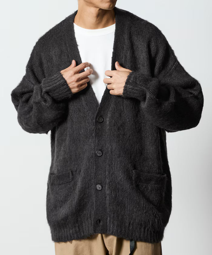Relax Fit Shaggy Knit Loose Cardigan 【Limited Edition】