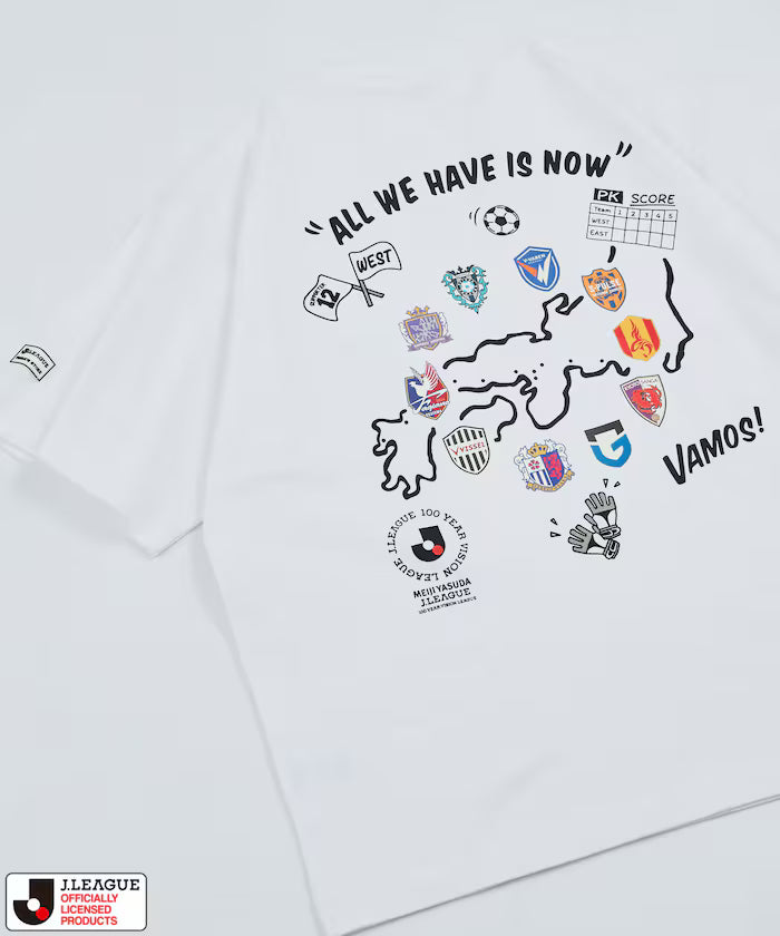 【May 15 12:00 Sales Start】J.LEAGUE × FREAK’S STORE Limited Edition 2026 SEASON MEMORIAL TEE【WEST】 - White