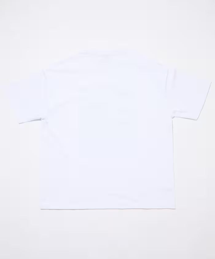 Big Silhouette Back Print Crew Neck T-Shirt / CAT Photo 【Limited Edition】