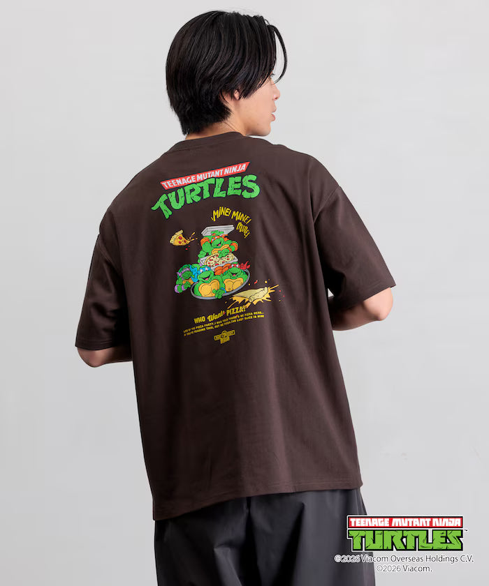 Teenage Mutant Ninja Turtles/Mutant Turtles Special Big Silhouette Back Print T-Shirt 【Limited Edition】